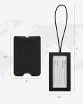 LUGGEX Privacy Luggage Tags - 2 Pack