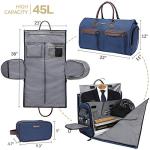Convertible Garment Bag and Toiletry Bag Duo