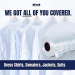 Clear Garment Bags for Travel - Pack of 432
