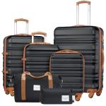 6 Piece Hardshell Luggage Set with Spinner Wheels
