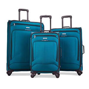 American Tourister Pop Max Teal 3-Piece Luggage Set