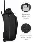 WallyBags 45-Inch Rolling Garment Bag for Travelers