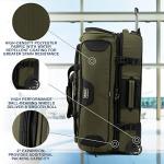 Travelpro Bold 30-Inch Wheeled Duffel Bag, Olive/Black