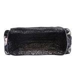 BEBE Black Floral 30" Rolling Duffel Bag