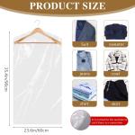 20 Clear Garment Bags for Travel and Storage