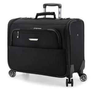 Traveler's Choice 21-Inch Black Softside Spinner Bag
