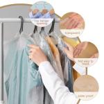 20 Clear Garment Bags for Travel and Storage