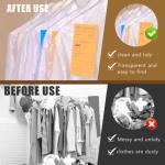 20 Clear Garment Bags for Travel and Storage