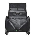 Traveler's Choice 21-Inch Black Softside Spinner Bag
