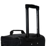Black 30" Rockland Rolling Duffel Bag