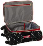Minnie Mouse Red Bow 21-Inch Spinner Luggage