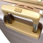 London Fog Chelsea 25" Rose Gold Spinner Luggage