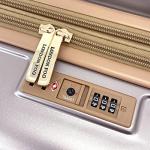 London Fog Chelsea 25" Rose Gold Spinner Luggage
