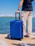DUKAP INCEPTION 24-Inch Blue Hardside Luggage