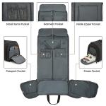 S-ZONE 2-in-1 Convertible Garment Travel Bag
