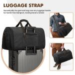 S-ZONE 2-in-1 Convertible Garment Travel Bag