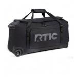 RTIC Rolling Duffle Bag with Wheels - Black
