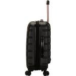 Rockland Melbourne Pink Expandable Hardside Spinner Luggage