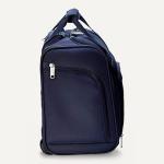Amazon Basics 14" Underseat Rolling Luggage - Navy