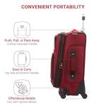 SwissGear Sion Burgundy Expandable Carry-On Luggage