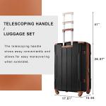 Merax 28-Inch Hard Shell Luggage with Wheels
