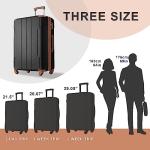 Merax 28-Inch Hard Shell Luggage with Wheels