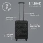 Bric's B|Y Ulisse 21-Inch Luxury Carry-On Black