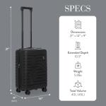 Bric's B|Y Ulisse 21-Inch Luxury Carry-On Black