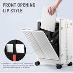 UrbanExplorer 20-Inch Zipperless Carry-On Luggage