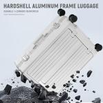 UrbanExplorer 20-Inch Zipperless Carry-On Luggage