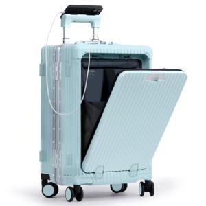 Nobl Travel Carry-On Suitcase with Spinner Wheels