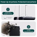 Nobl Zipperless Carry-On Luggage with USB Port