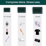 NOBL Compressible Packing Cubes Set - Forest Green