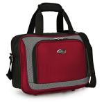 U.S. Traveler New Yorker Lightweight Softside Expandable Travel Rolling Luggage, Deep Red, 4-Piece Set (15/21/25/29)