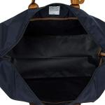 Bric's X-Bag/X-Travel 2.0 Deluxe Overnight Duffel Bag - 22" Luxury Weekender Bag for Women and Men Navy