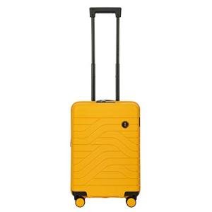 Bric's B|Y Ulisse 21-Inch Spinner - Luxury Carry-On Luggage With Spinner Wheels - Hard Shell Suitcases Made From Durable Polypropylene and Polycarbonate - Mango