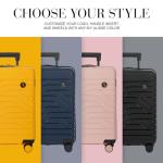 Bric's B|Y Ulisse 21-Inch Spinner - Luxury Carry-On Luggage With Spinner Wheels - Hard Shell Suitcases Made From Durable Polypropylene and Polycarbonate - Mango