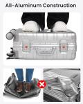 UrbanExplorer Aluminum Carry-On Luggage with Spinner Wheels