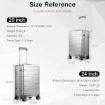 VentureVault Aluminum Airline Approved Carry-On Luggage