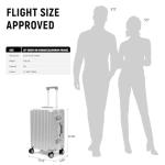 UrbanExplorer 20 Inch TSA Approved Carry-On Suitcase