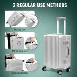 UrbanExplorer 20 Inch TSA Approved Carry-On Suitcase