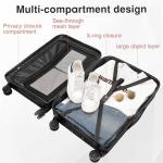 VentureVault 20-Inch Hard Shell Carry-On Luggage