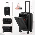 VentureVault 20-Inch Hard Shell Carry-On Luggage