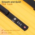 VentureVault Zipperless Hard Shell Carry-On Luggage