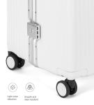 Feilario 30" Large Hardside Spinner Luggage with Cup Holder