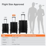 VentureVault 24" Zipperless Hard Shell Suitcase