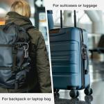 Puroma 2 Pack TSA Luggage Locks with 4 Digits