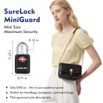 TSA Approved Zinc Alloy Luggage Locks - 2 Pack