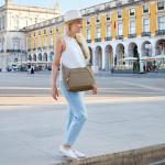 Travelon Anti-theft Crossbody Bucket Bag