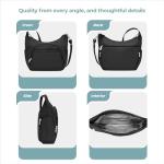 Travelon Anti-theft Crossbody Bucket Bag